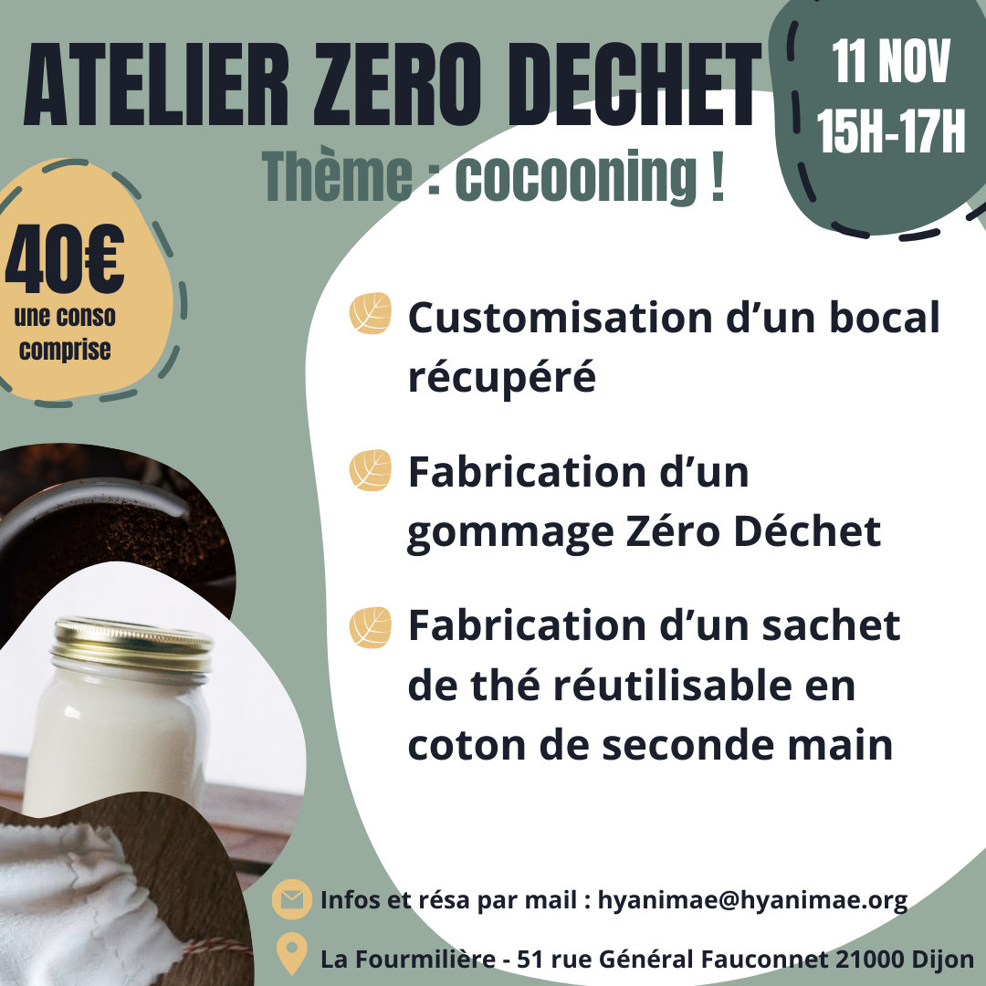 Atelier zéro déchet cocooning