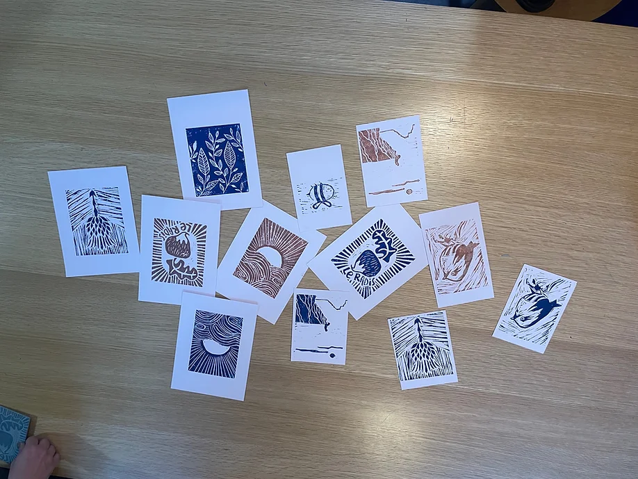 Atelier linogravure