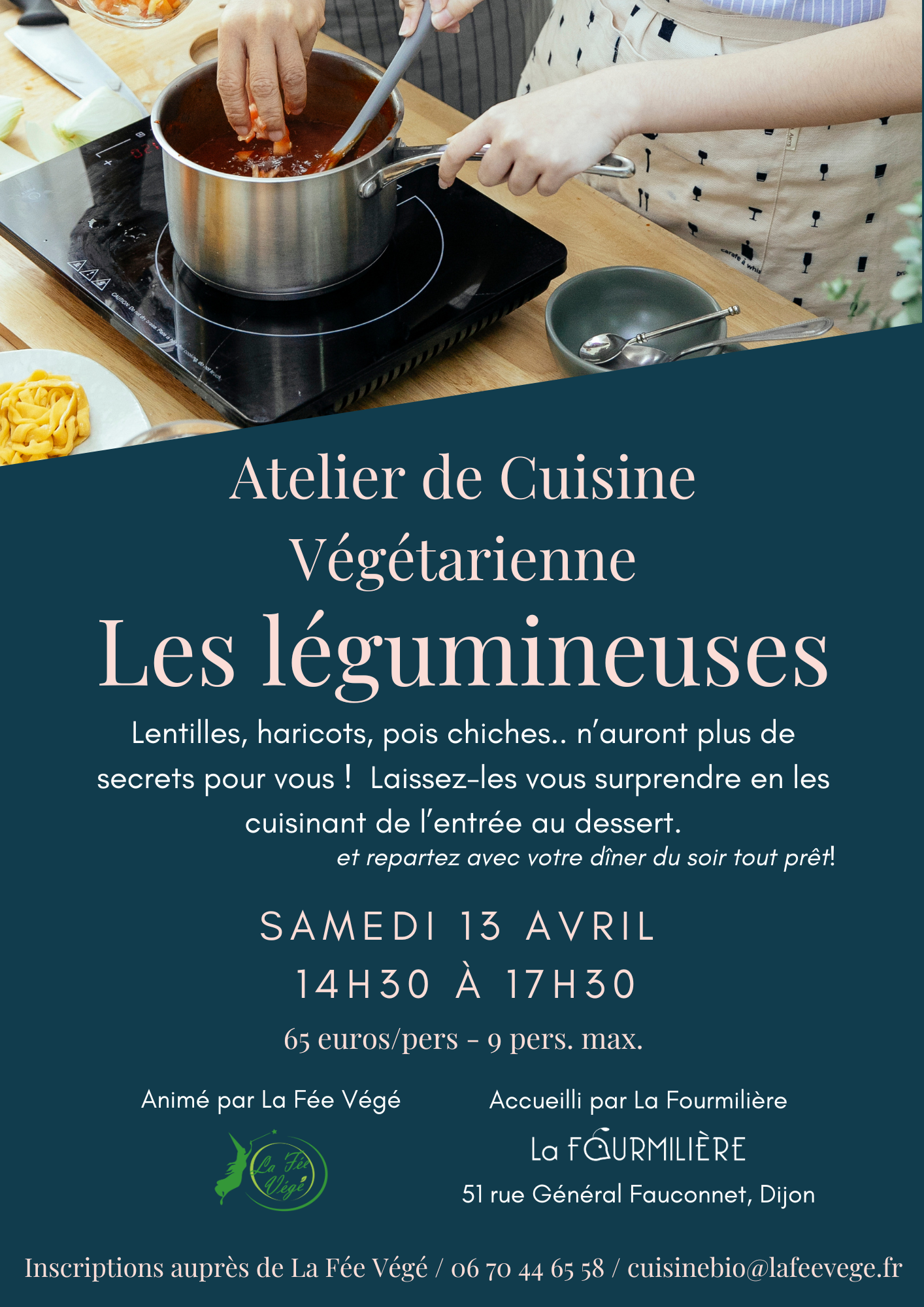 Cours de cuisine autour des légumineuses