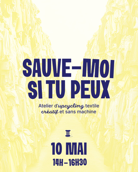 Sauve-moi si tu peux - atelier DIY créatif