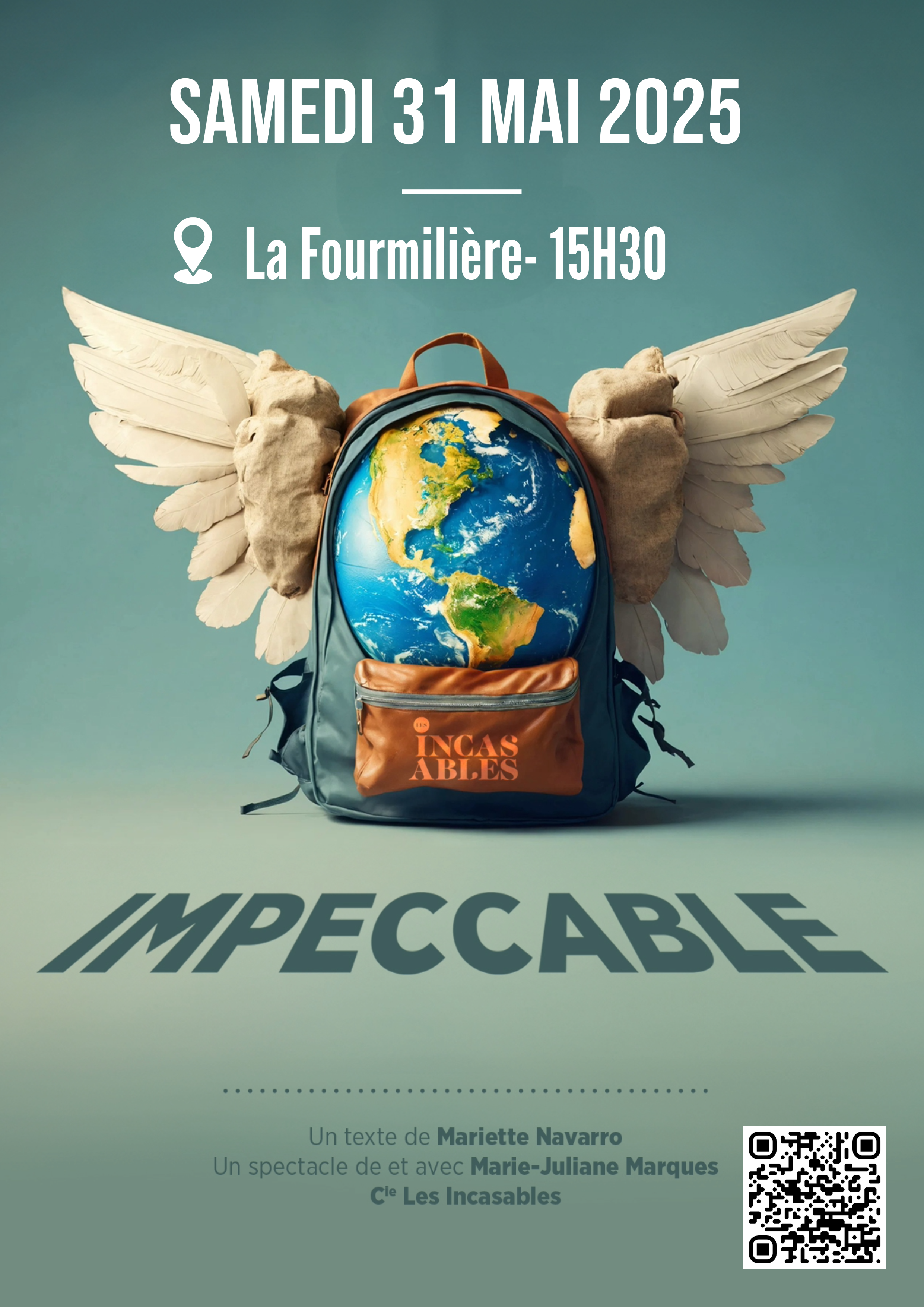 Théâtre - spectacle "Impeccable"