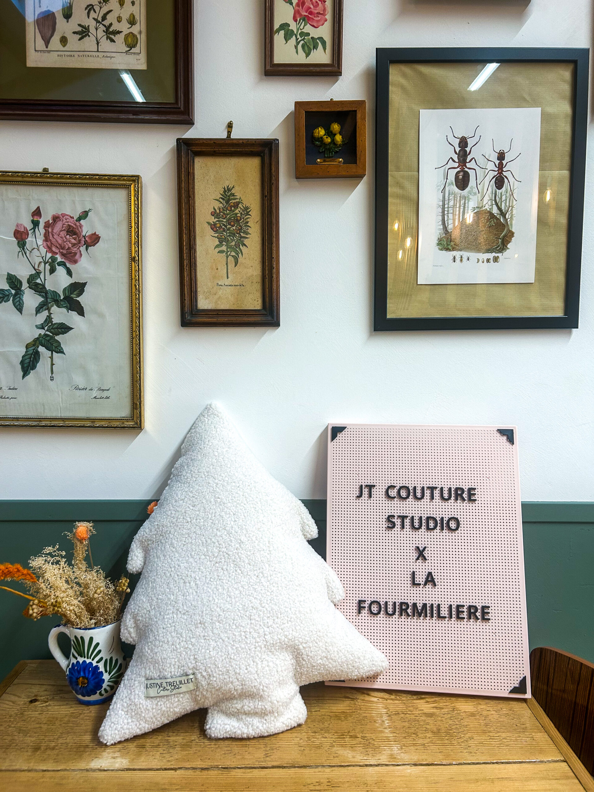 ATELIER COUTURE – Je couds mon coussin sapin