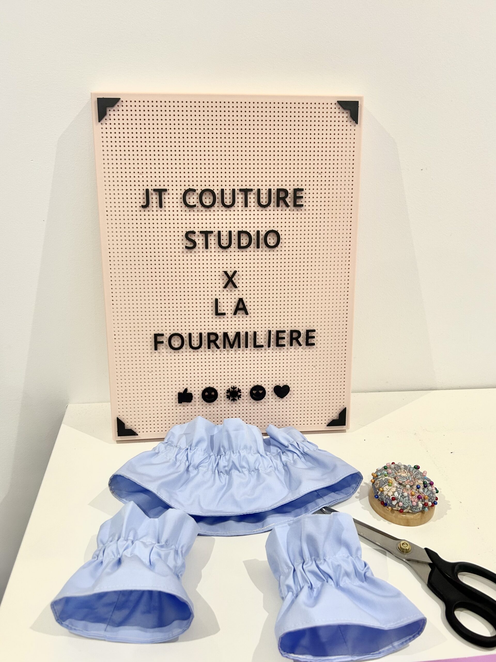ATELIER COUTURE – col et mes manchettes amovibles